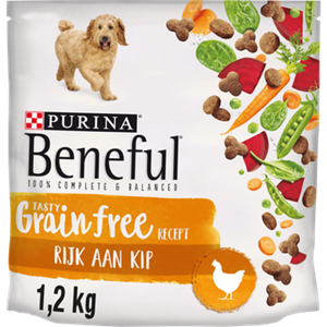 Beneful Graanvrij Hondenvoer Kip - Groenten 1,2 kg
