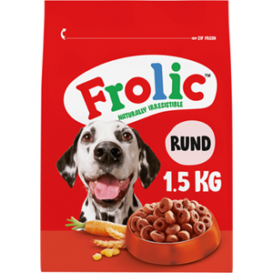 Frolic Hondenvoer Droog Rund 1,5 kg