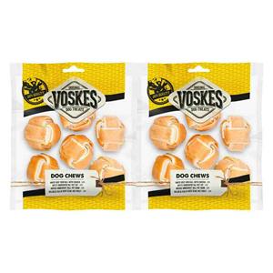 Voskes 3x  Bal White met Kip 6 stuks
