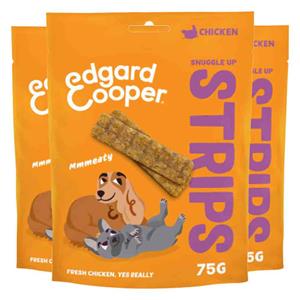 Edgard&Cooper 3x  Adult Strips Kip 75 gr