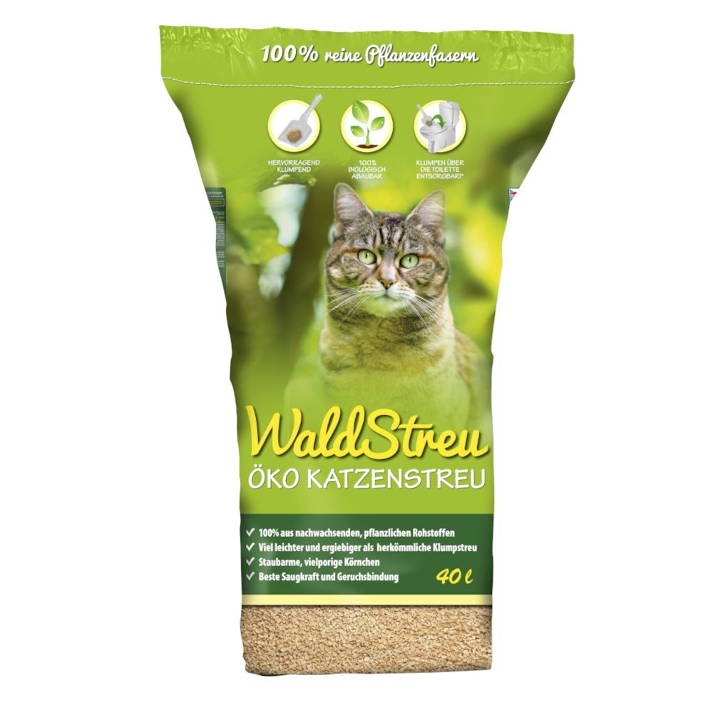 WaldStreu 40l  klonterende kattenbakvulling