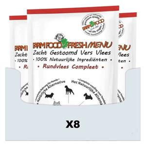 Farm Food 8x  Fresh Menu Rundvlees 125 gr