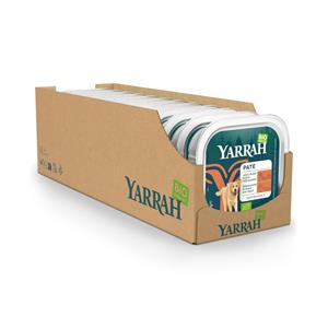 Yarrah 12x  Bio Alu Paté Grainfree Hondenvoer Nat Kip&Eend 150 gr
