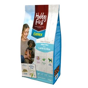 HobbyFirst Canex Adult Hondenvoer Lamb&Rice Mini 3 kg
