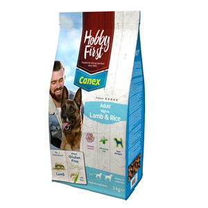 HobbyFirst Canex Adult Hondenvoer Lamb&Rice 3 kg