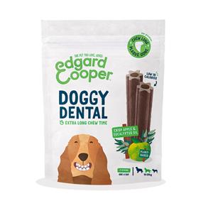 Edgard&Cooper 8x  Doggy Dental Sticks Medium Appel - Eucalyptusolie