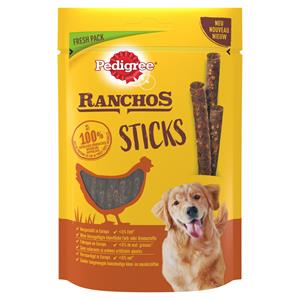 Pedigree 10x  Ranchos Hondensnacks Kip Sticks 60 gr