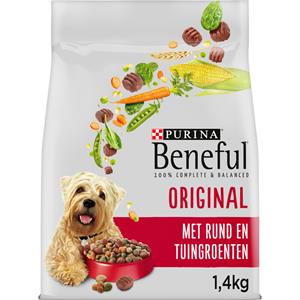 Beneful 3x  Original Rund - Groenten 1,4 kg