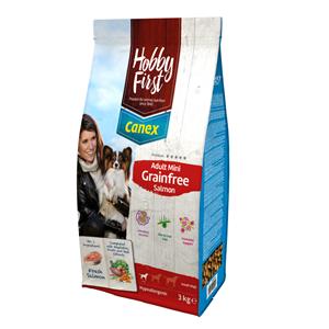 HobbyFirst Canex Adult Hondenvoer Salmon Mini Grainfree 3 kg