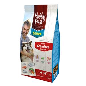 HobbyFirst Canex Adult Hondenvoer Salmon Grainfree 3 kg