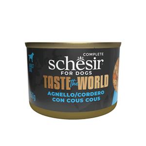 Schesir 8x  Taste The World Hond Lamsvlees&Couscous 150 gr