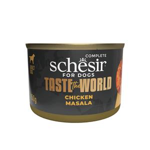 Schesir 8x  Taste The World Hond Kip Masala 150 gr