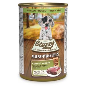 Stuzzy 6x  Hondenvoer MonoProtein Puppy Kalfsvlees 400 gr
