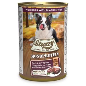 Stuzzy 6x  Hondenvoer MonoProtein Zwijn 400 gr