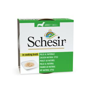 Schesir 14x  Hondenvoer Kip Naturel in Bouillon 85 gr