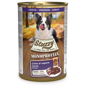 Stuzzy 6x  Hondenvoer MonoProtein Hertenvlees 400 gr