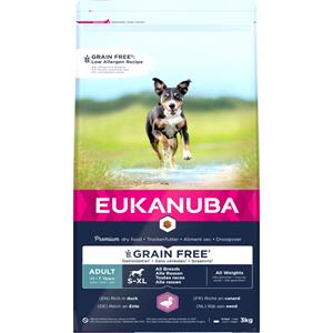Eukanuba Adult Graanvrij Hondenvoer Eend 3 kg