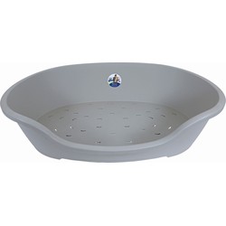 Gebr de boon Moderna plastic hondenmand 110 cm warmgrijs - 