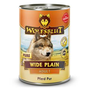 Wolfsblut 6x  Adult Wide Plain Pure Hondenvoer 395 gr
