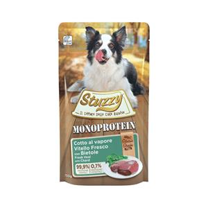 Stuzzy 12x  Hondenvoer Monoprotein Graanvrij Kalf - Snijbiet 150 gr