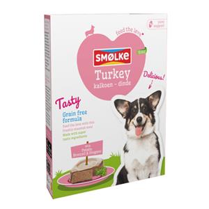 Smolke 10x  Vers Gestoomd Hondenvoer Nat Turkey 395 gr
