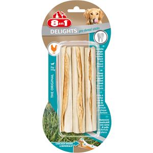 8in1 6x  Delights Pro Dental Sticks Kip 3 stuks