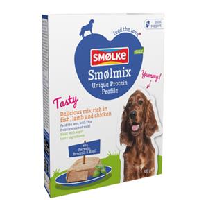 Smolke 10x  Vers Gestoomd Hondenvoer Nat Smølmix 395 gr