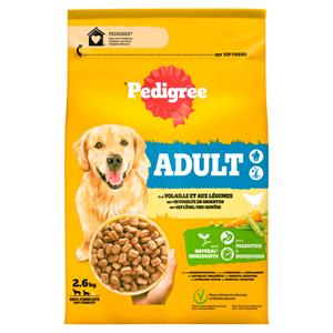 Pedigree 3x  Adult Hondenbrokken Kip 2,6 kg
