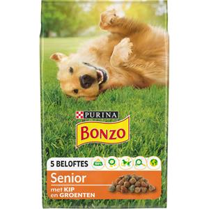 Bonzo 3x  Senior Kip - Groenten 3 kg