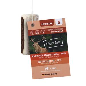 Chewies 5x  Edelherten Gewei Stang S Half 50 gr