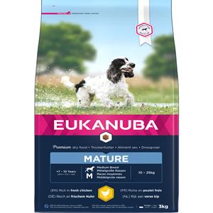 Eukanuba 2x  Thriving Mature Medium Hondenvoer 3 kg