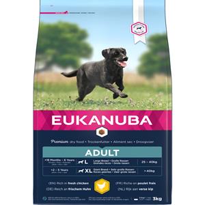 Eukanuba 2x  Active Adult Large Hondenvoer 3 kg
