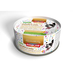 Smolke 24x  Hondenvoer Soft Paté Party Edition 125 gr