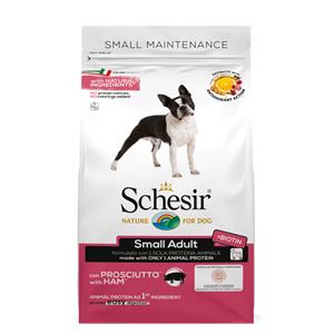 Schesir 8x  Hondenvoer Dry Small Ham 800 gr