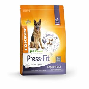 Fokker 3x  Press Fit Hondenvoer 2,5 kg