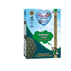 Renske 12x  Vers Graanvrij Tetra Hondenvoer Nat Kalkoen 375 gr
