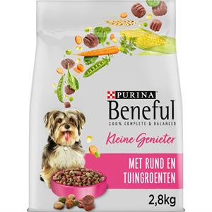 Beneful 4x  Kleine Genieter Rund - Groenten 2,8 kg