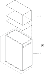 Oase ScaperLine 60 kast grijs