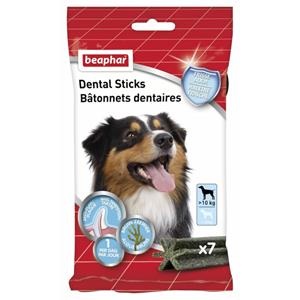 Beaphar 12x  Dental Sticks voor Honden M - L 7 stuks