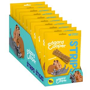 Edgard&Cooper 10x  Adult Strips Kalkoen - Kip 75 gr