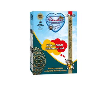 Renske 12x  Vers Puppy Tetra Hondenvoer Nat Rund 375 gr