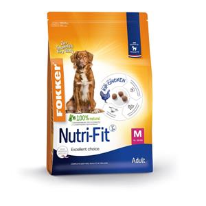Fokker 3x  Nutri-Fit Hondenvoer M 2,5 kg
