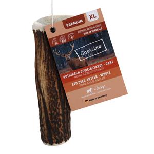 Chewies 2x  Edelherten Gewei Stang XL 250 gr