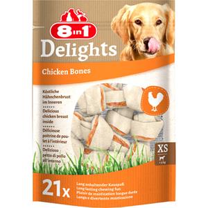 8in1 4x  Delights Bone XS 21 stuks