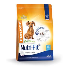 Fokker 3x  Nutri-Fit Hondenvoer S 2,5 kg