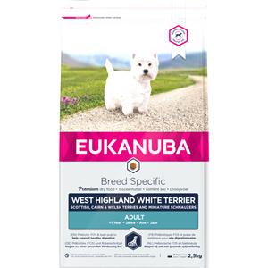 Eukanuba 3x  Adult West Highland White Terrier Hondenvoer Kip 2,5 kg