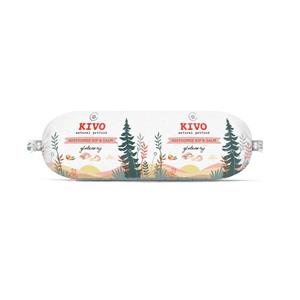 Kivo 12x  Gestoomde Kip&Zalm 600 gr