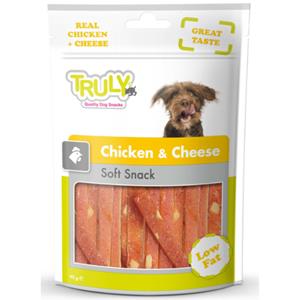 Truly 15x  Hondensnack Chicken&Cheese 90 gr