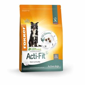 Fokker 3x  Acti Fit Hondenvoer 2,5 kg
