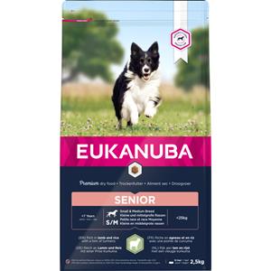 Eukanuba 3x  Mature - Senior Hondenvoer Lam - Rijst 2,5 kg